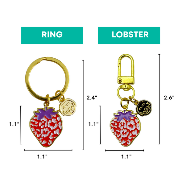 Strawberry - Collar Charm