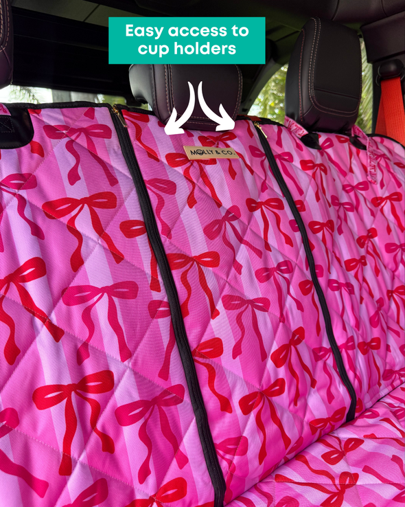 Coquette - Dog Car Seat Cover