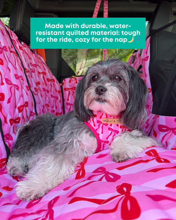Coquette - Dog Car Seat Cover