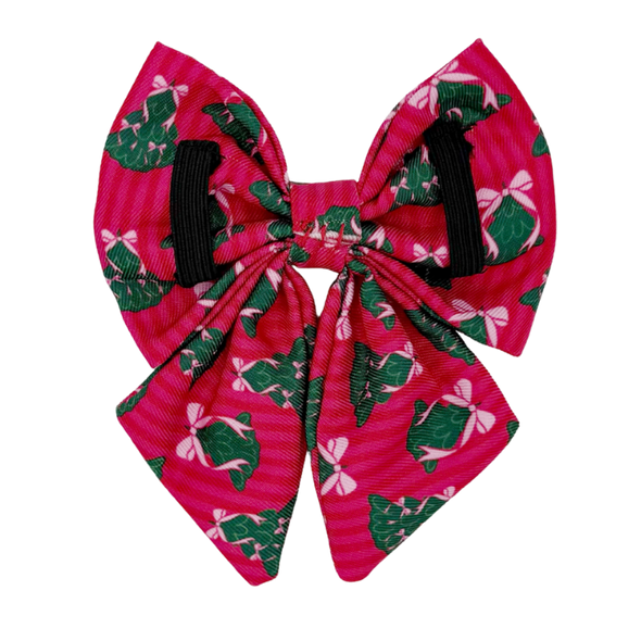 Sugarplum Trees - Dog Sailor Bowtie