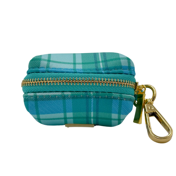 Northern Lights Plaid - Dog Poop Bag Holder