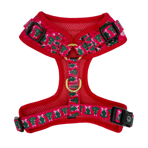 Sugarplum Trees - Adjustable Dog Harness