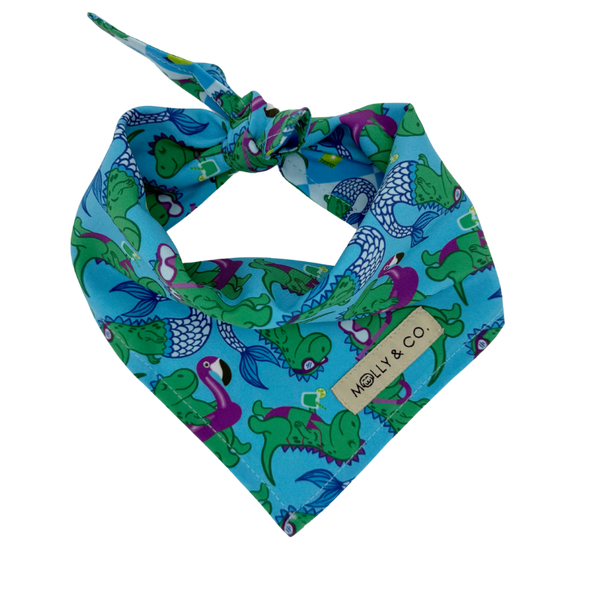 Rex in Paradise - Reversible Dog Bandana