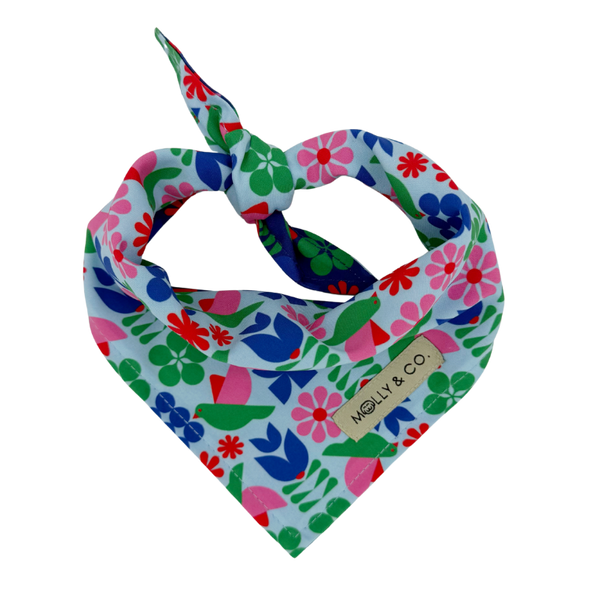 Lilybird - Reversible Dog Bandana