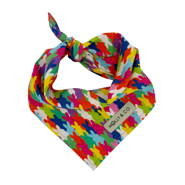 Bunny Parade - Dog Bandana