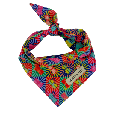 Café con Pitorro - Reversible Dog Bandana