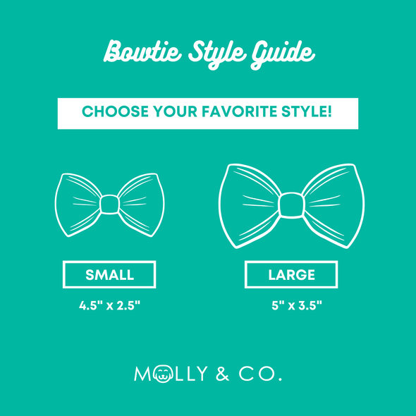 Scarlet Velvet - Dog Bowtie