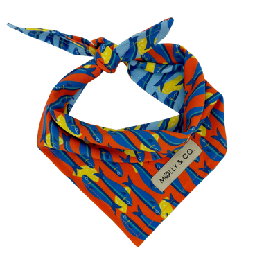 Mar Salato - Reversible Dog Bandana