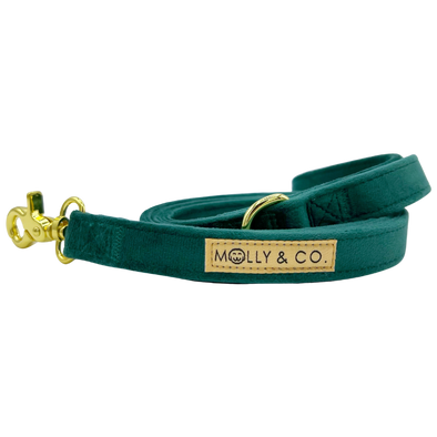 Emerald Velvet - Dog Leash