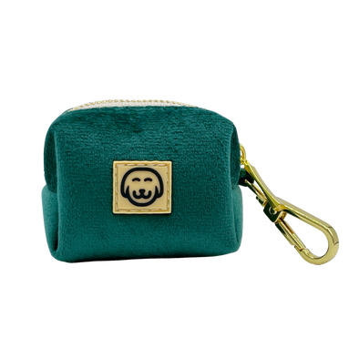 Emerald Velvet - Dog Poop Bag Holder