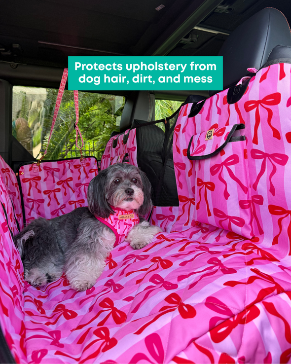 Coquette - Dog Car Seat Cover