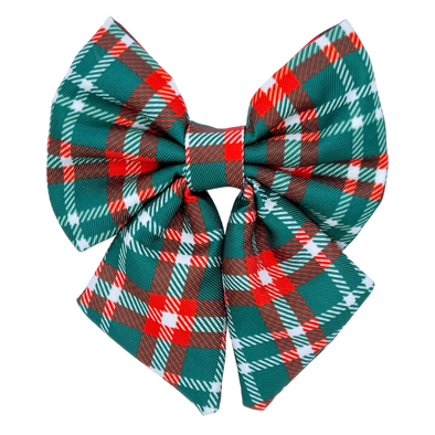 Royal Stewart Plaid - Dog Sailor Bowtie