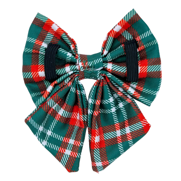 Royal Stewart Plaid - Dog Sailor Bowtie