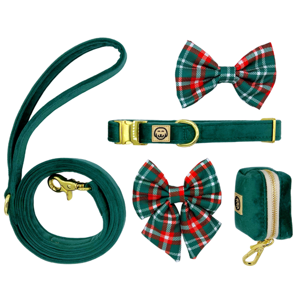 Deluxe Bundle - Royal Stewart Plaid + Emerald Velvet