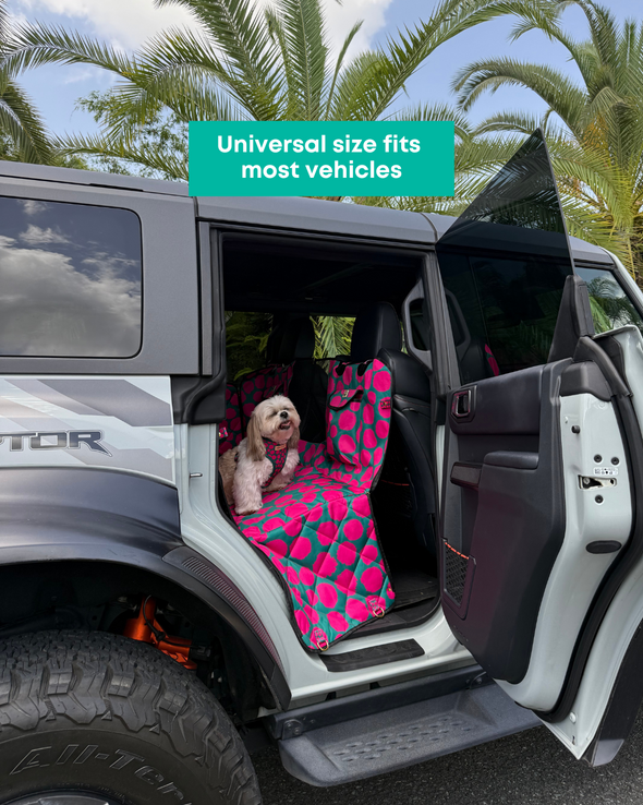 Polka Dogz - Dog Car Seat Cover