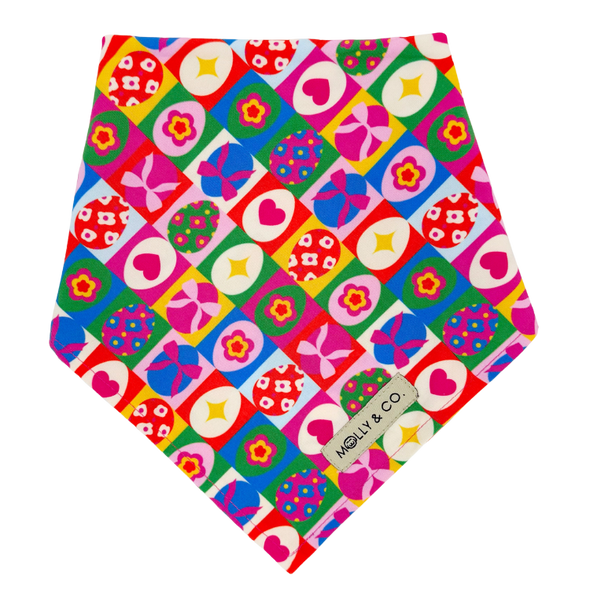 Bunny Bliss - Reversible Dog Bandana