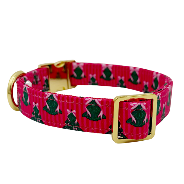 Sugarplum Trees - Dog Collar