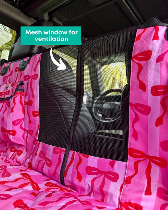 Coquette - Dog Car Seat Cover