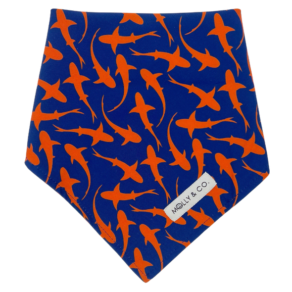 Sharks - Reversible Dog Bandana