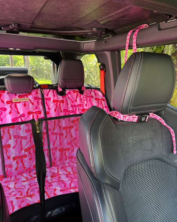 Coquette - Dog Car Seat Cover
