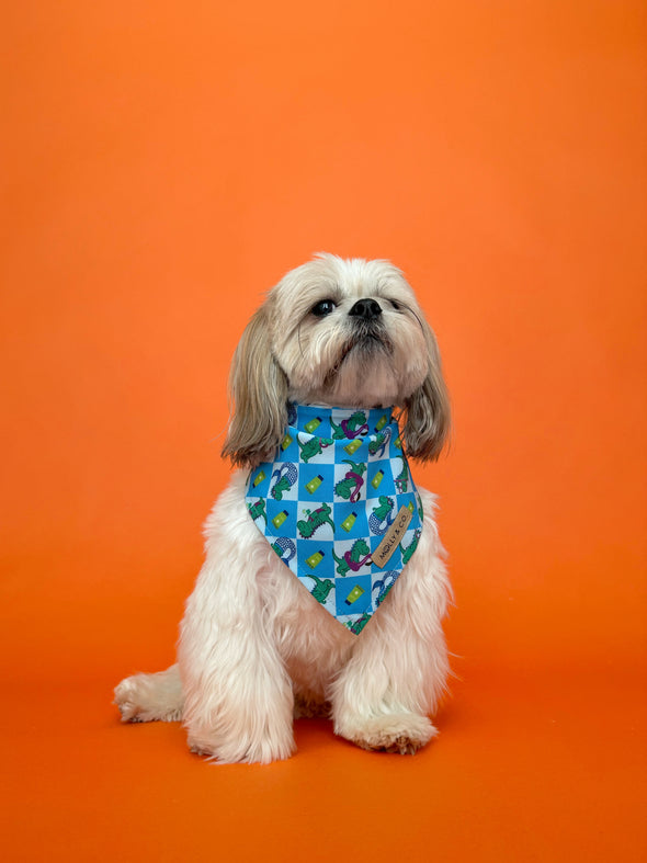 Rex in Paradise - Reversible Dog Bandana