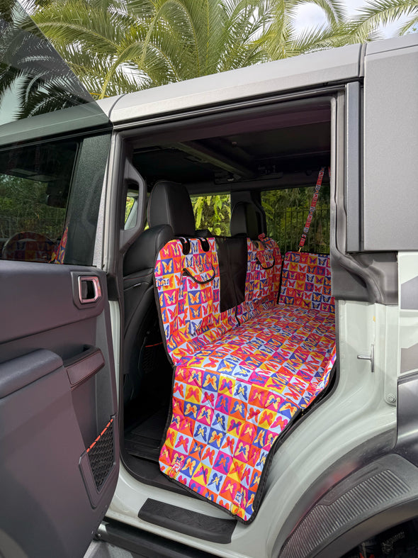 Mariposa - Dog Car Seat Cover