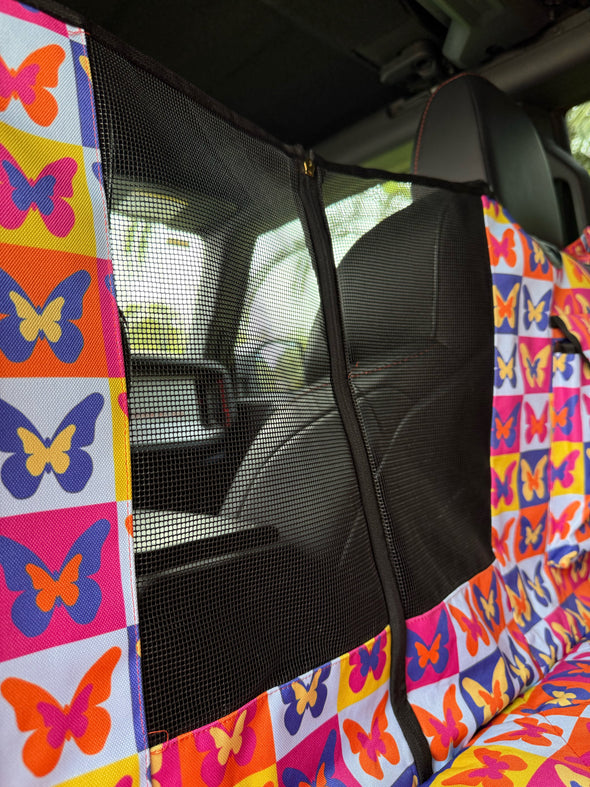 Mariposa - Dog Car Seat Cover