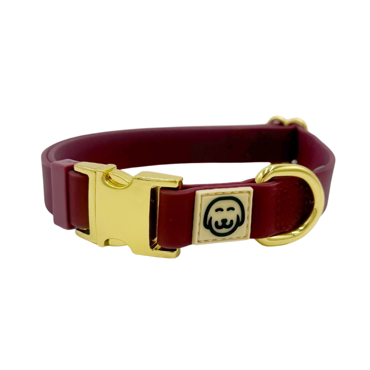 Merlot - Adjustable Splashproof Dog Collar