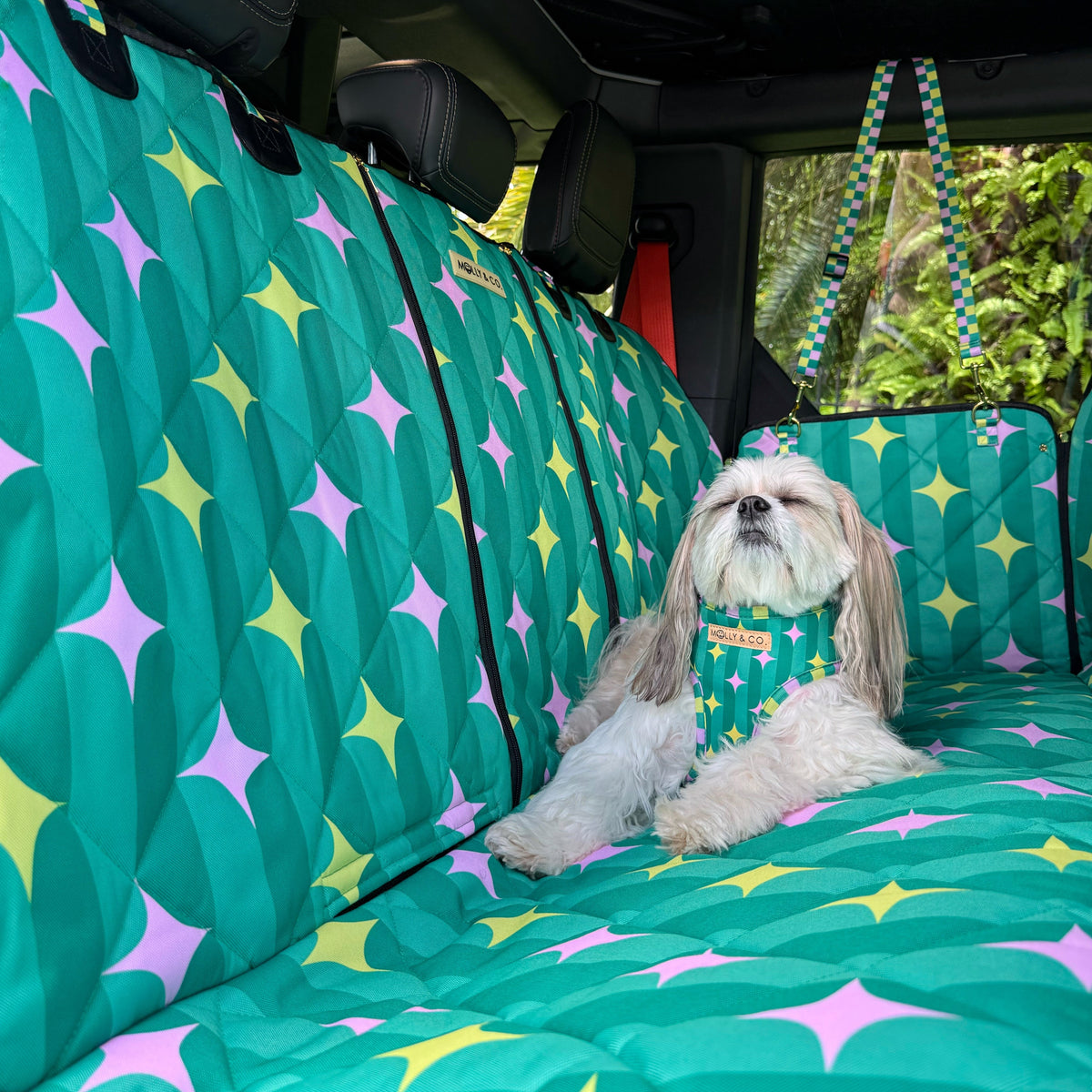 Misty - Dog Car Seat Cover