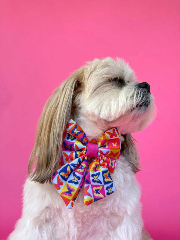 Mariposa - Dog Sailor Bowtie