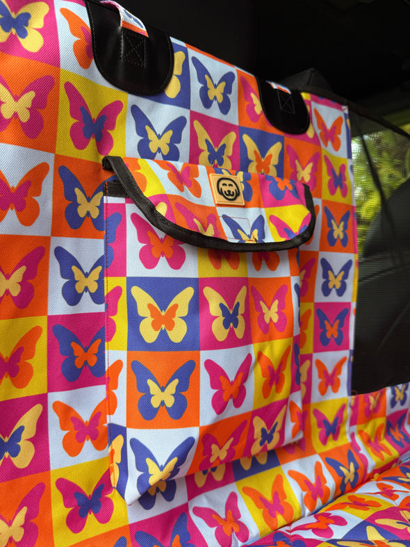 Mariposa - Dog Car Seat Cover