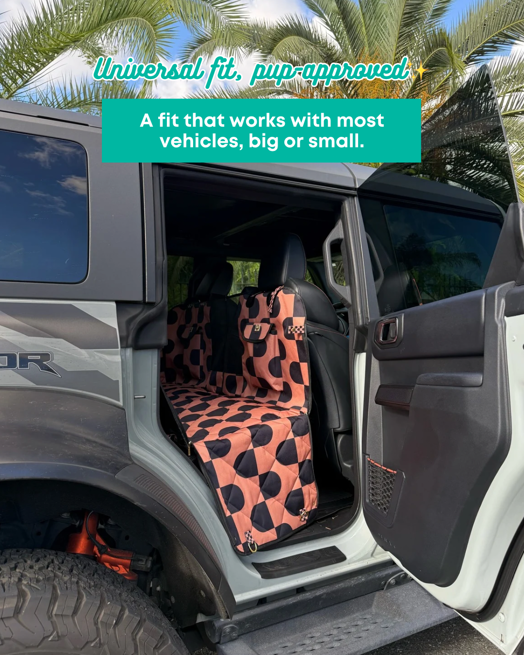 Moonrise - Dog Car Seat Cover