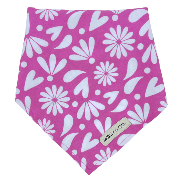 Petals - Reversible Dog Bandana - FINAL SALE