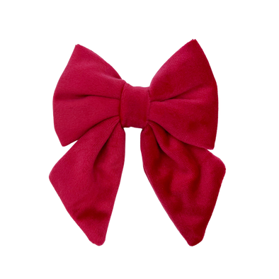 Scarlet Velvet - Dog Sailor Bowtie