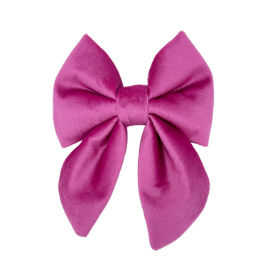 Rose Velvet - Dog Sailor Bowtie