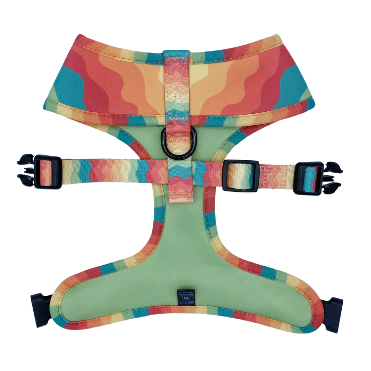 Sunset Paws - Reversible Dog Harness - FINAL SALE