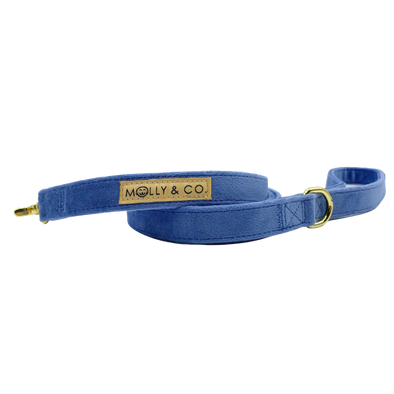 Denim Velvet - Dog Leash