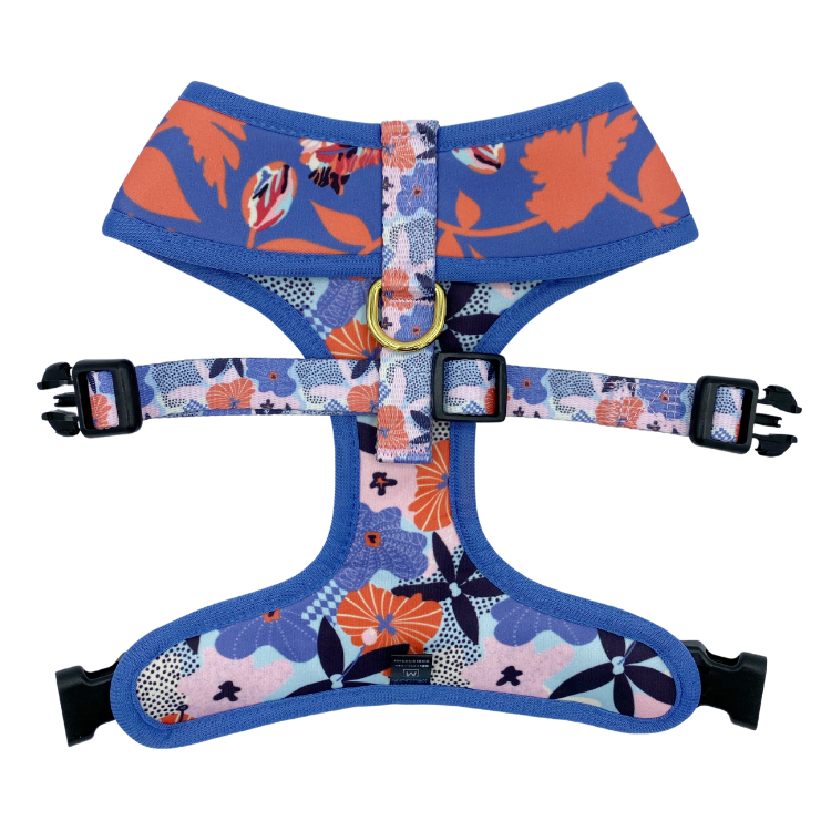 Always Blooming - Reversible Dog Harness - FINAL SALE
