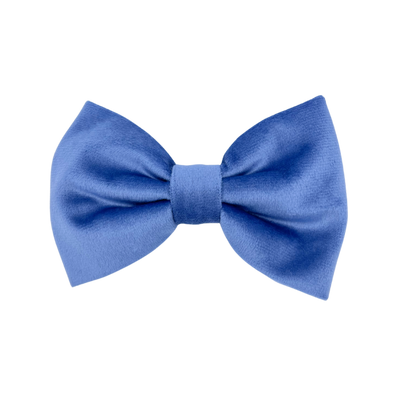 Denim Velvet - Dog Bowtie