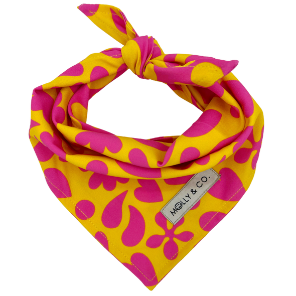 Sunny Vibes - Reversible Dog Bandana