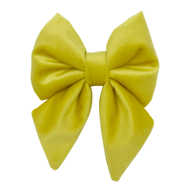 Sunshine Velvet - Dog Sailor Bowtie