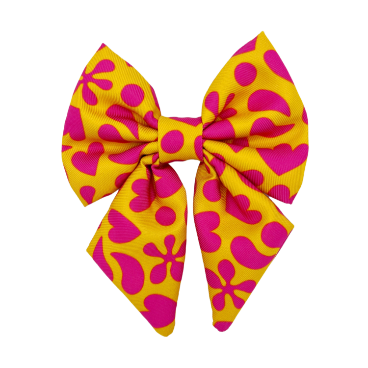 Sunny Vibes - Dog Sailor Bowtie