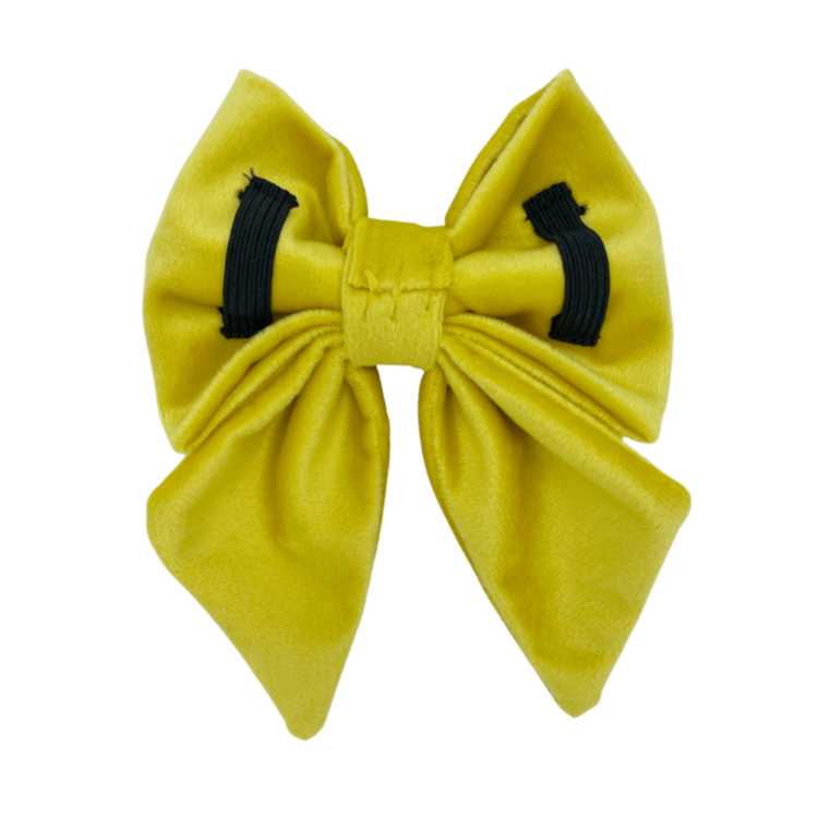 Sunshine Velvet - Dog Sailor Bowtie